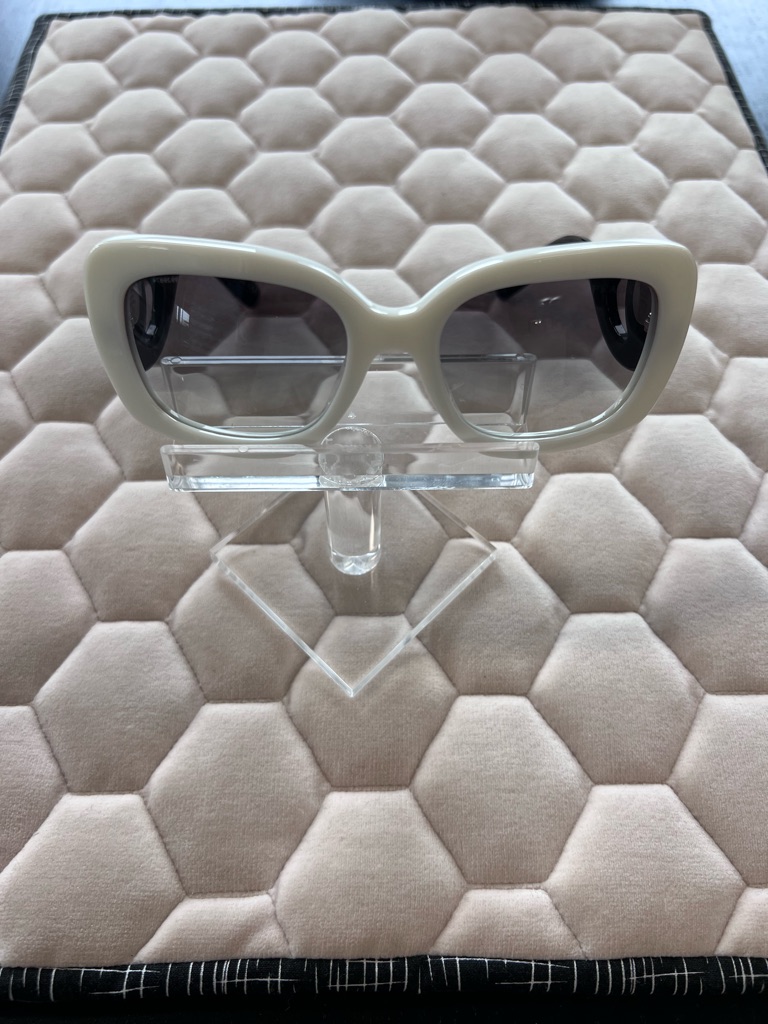 Authentic Prada Baroque White Sunglasses